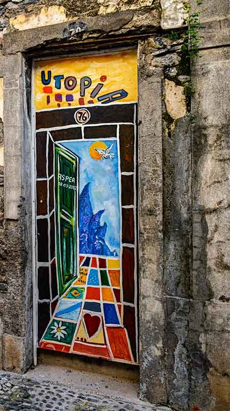 Funchal Old Town Painted Doors