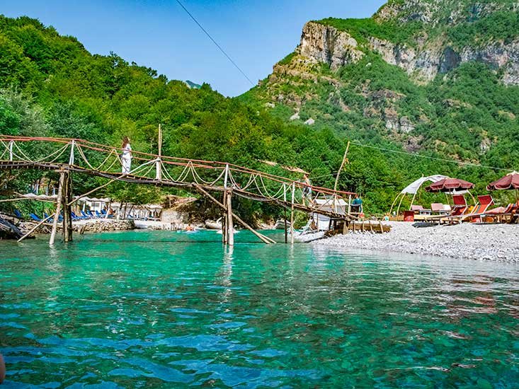 How to visit Shala River, North Albania