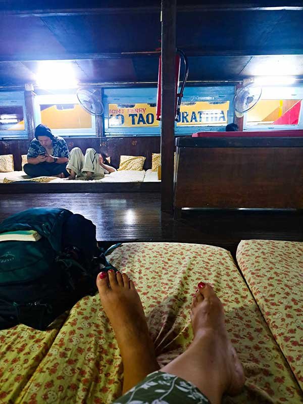 How to travel from Koh Tao to Krabi by Ferry and Bus
