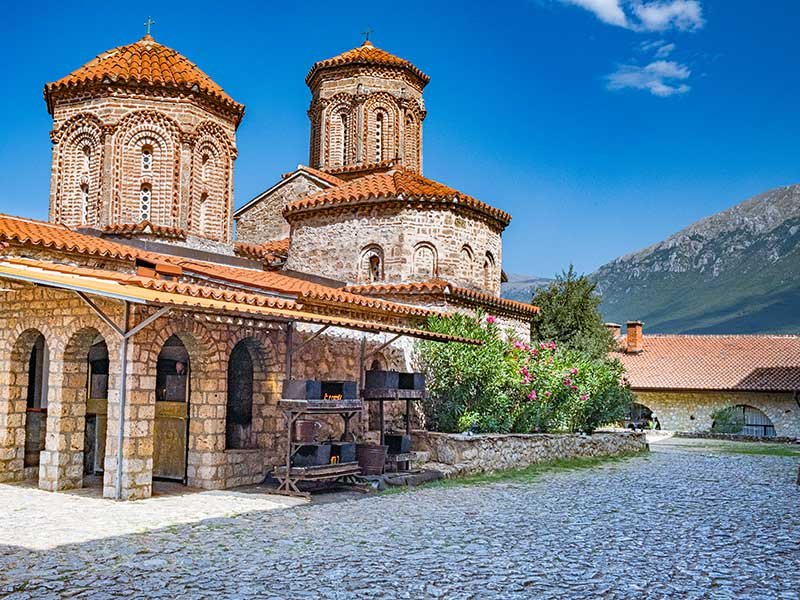 Visiting St Naum Monastery from Ohrid
