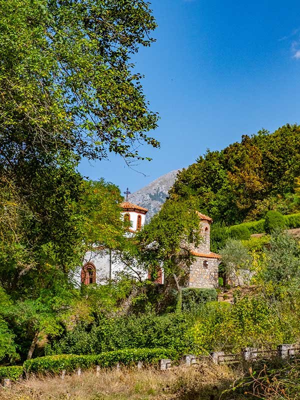 Visiting St Naum Monastery from Ohrid